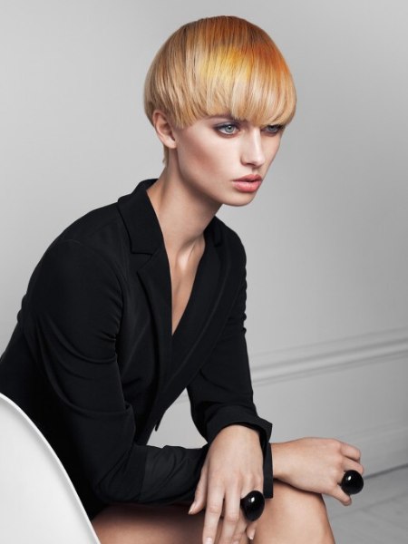  Short Hairstyles on Spiky And Very Short Hairstyle With Long Textured Bangs