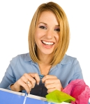 girl and colors